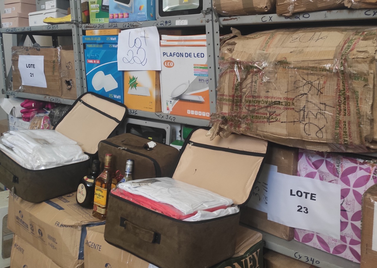 Fisco Estadual fará leilão com 32 lotes de mercadorias; saiba como participar