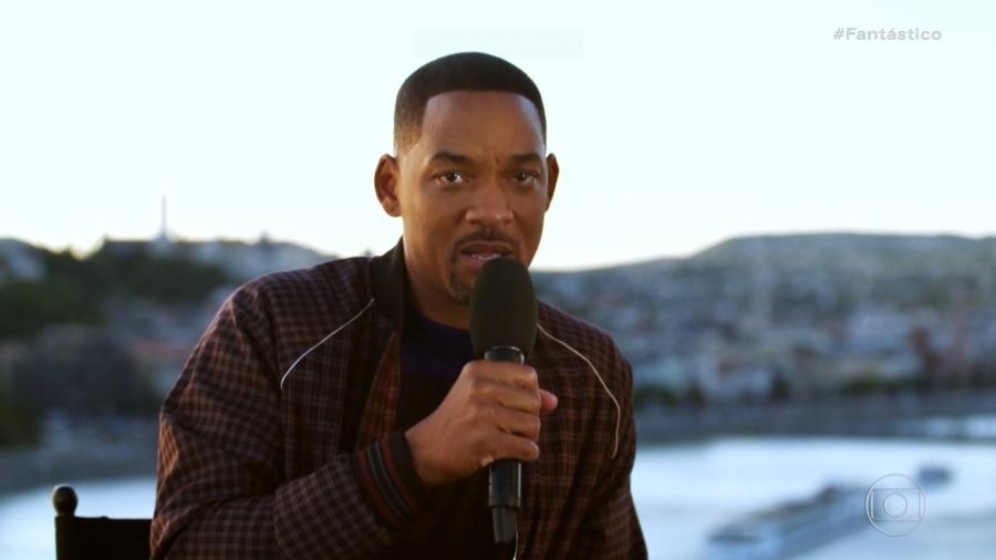 Ator Will Smith pede música no Fantástico; saiba por quê