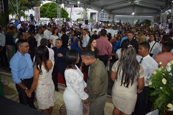 TJRN e Assembleia promovem casamento comunitário com 95 casais
