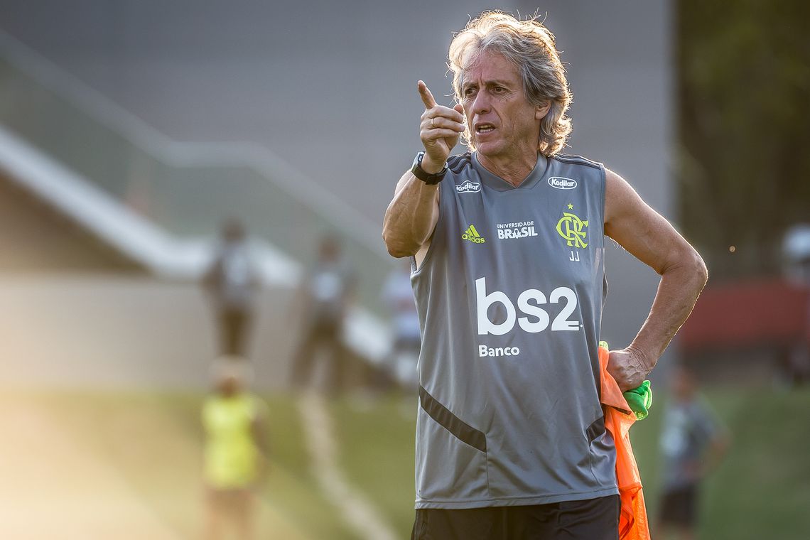 Jorge Jesus quer Flamengo com força total contra o Fluminense