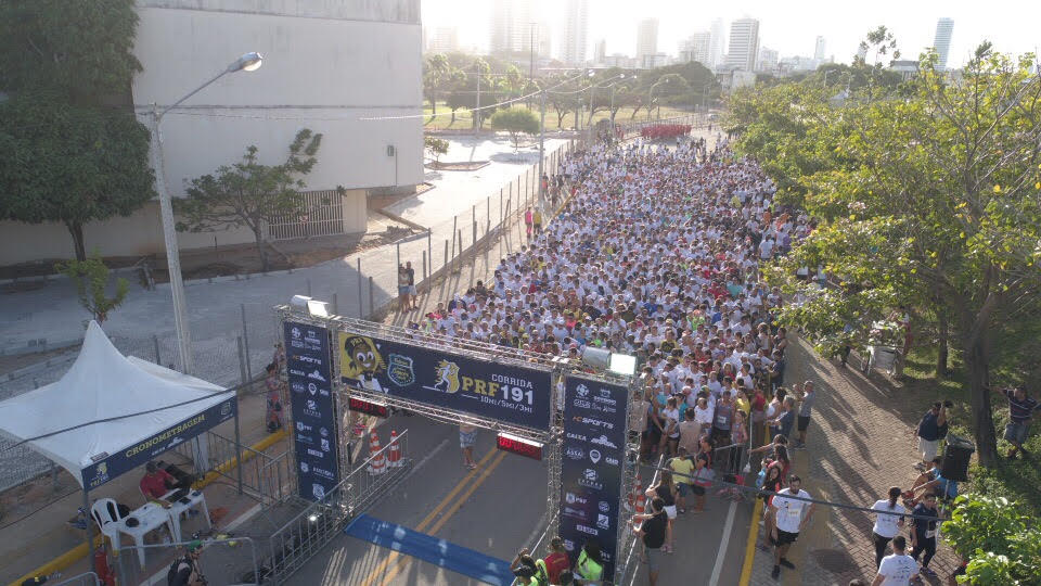Corrida da PRF alerta sobre câncer infantil e arrecada contribuições para causa