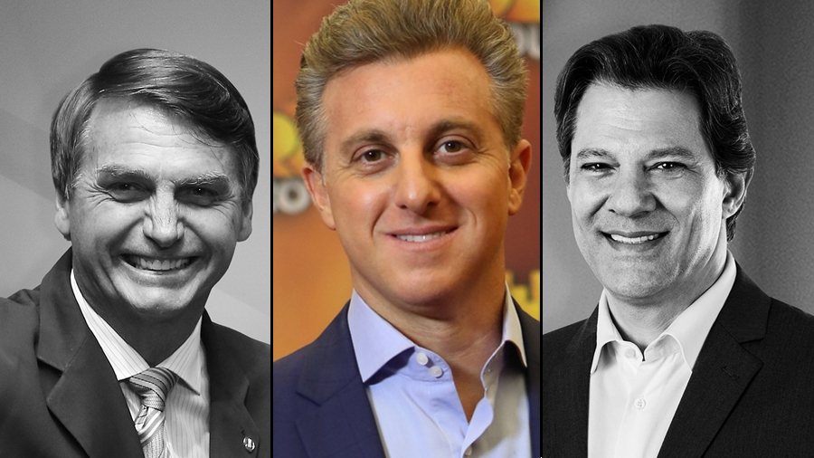 Apresentador da Globo empata com Bolsonaro e venceria Haddad, diz pesquisa