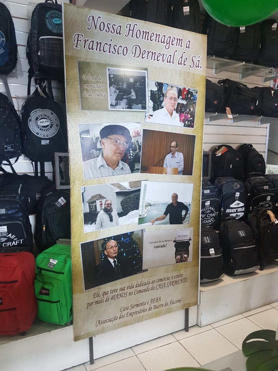Empresário Francisco Derneval de Sá é homenageado nos 108 anos do Alecrim
