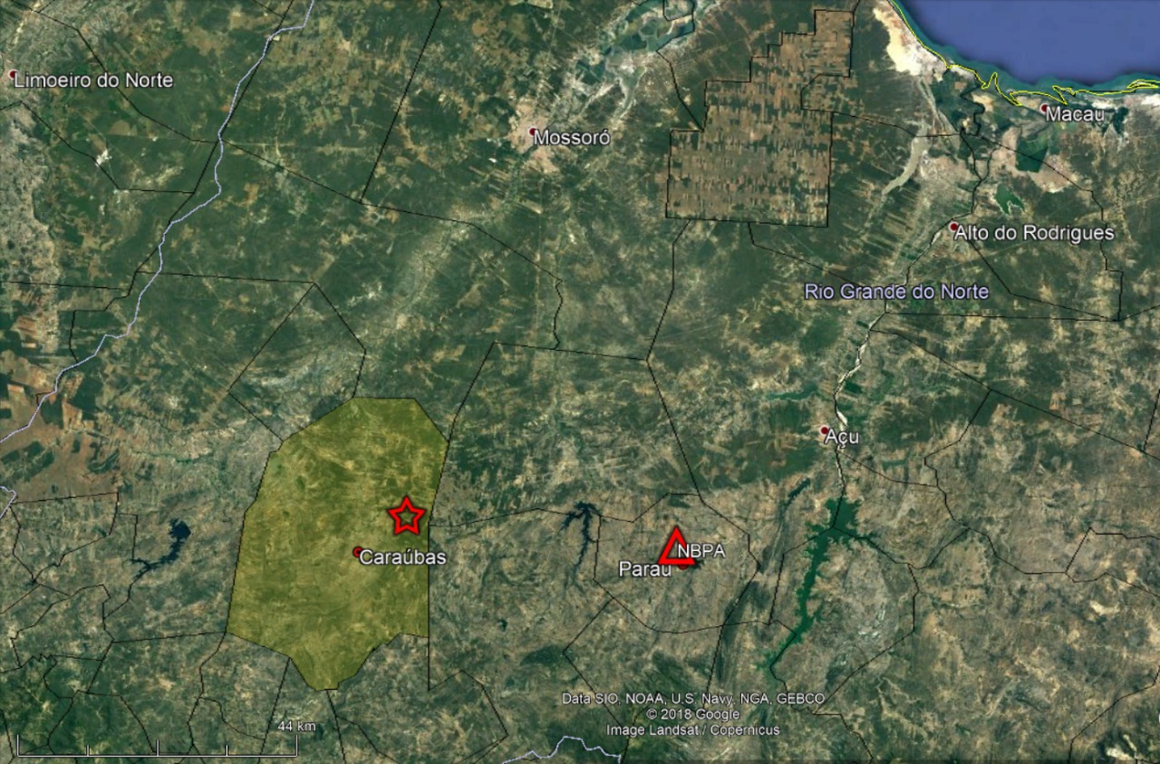 Novo tremor de terra é registrado em cidade do RN; segundo em dois meses
