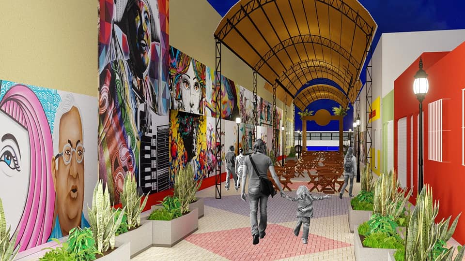 Prefeito Álvaro Dias assina ordem de serviço para revitalizar Espaço Ruy Pereira