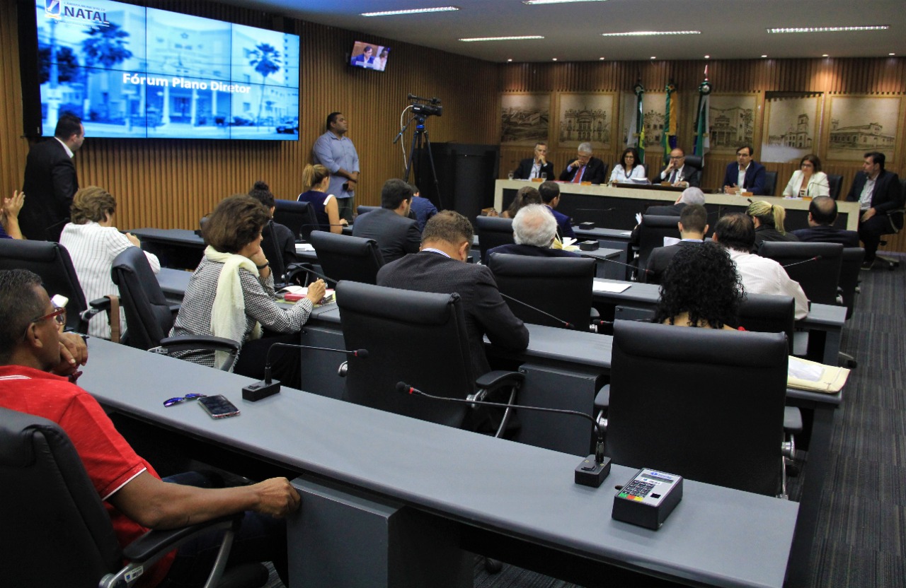 Câmara Municipal inicia Fórum de Debates sobre revisão do Plano Diretor de Natal