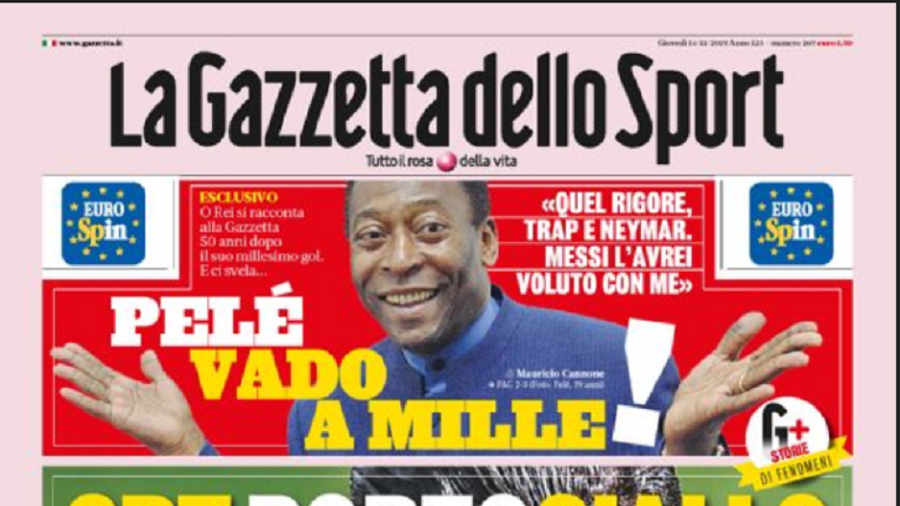 "É como se Deus estivesse me pedindo a conta", diz Pelé sobre saúde