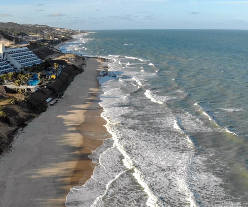 Todas as praias da Grande Natal seguem próprias para banho, diz Idema