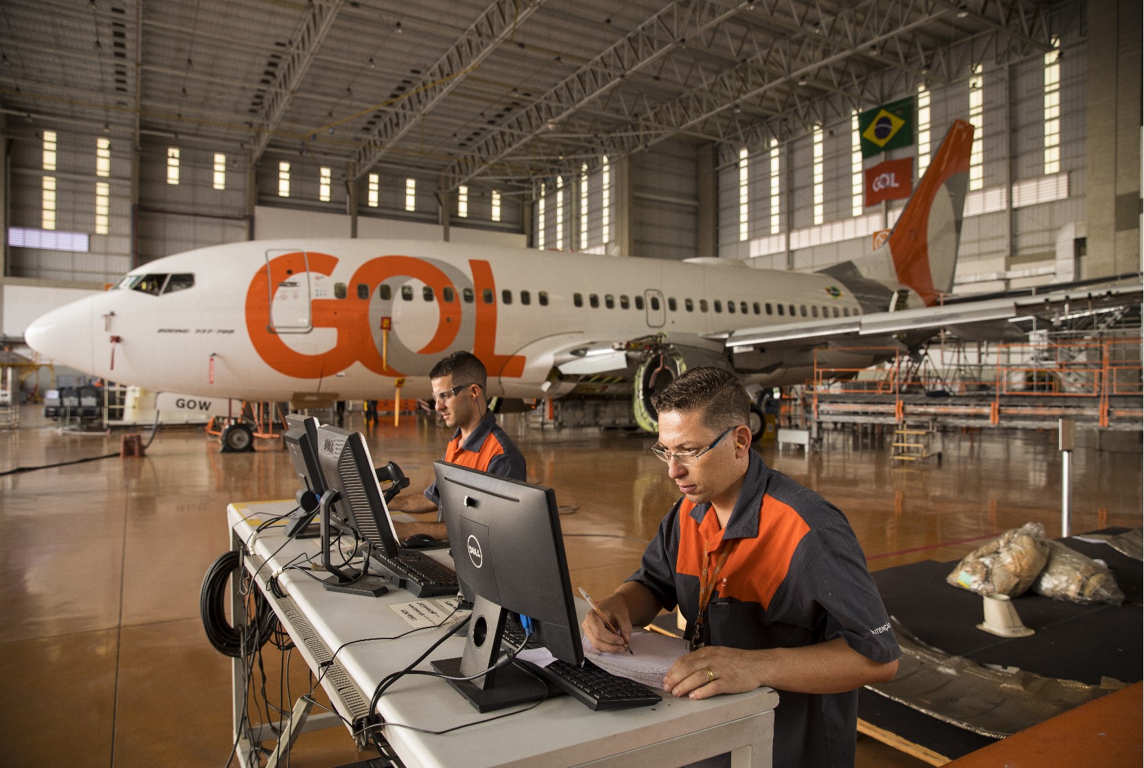 GOL anuncia nova unidade de negócios para manutenção de aeronaves