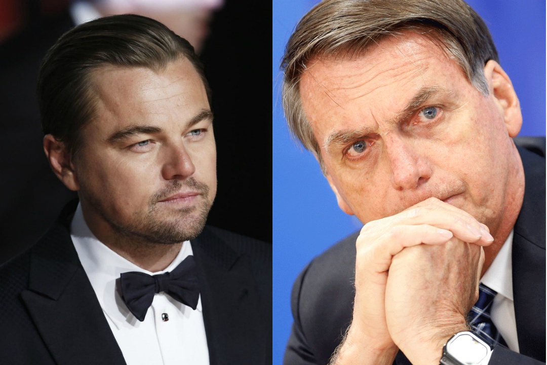 Leonardo DiCaprio rebate acusação de Bolsonaro