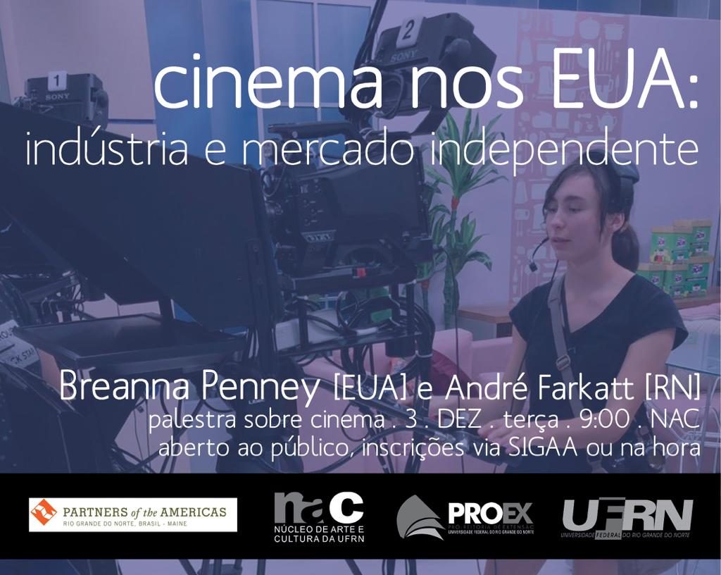 Produtora do cinema americano profere palestra na UFRN