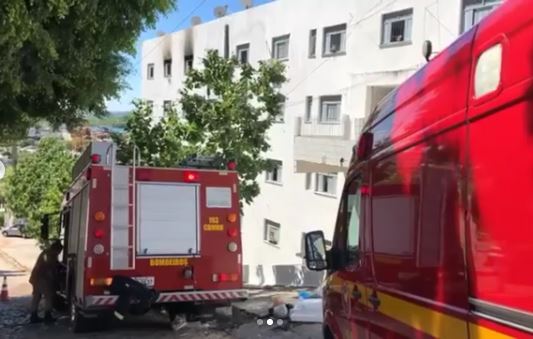 VÍDEO: Incêndio em apartamento deixa dois feridos em Natal; assista