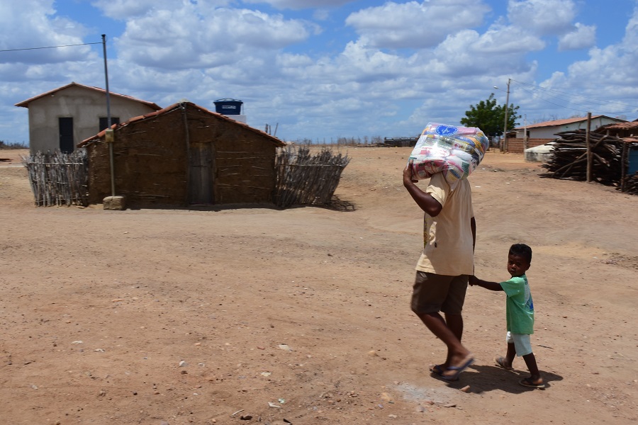 Cestas de Natal da LBV chegam a comunidades no interior do RN