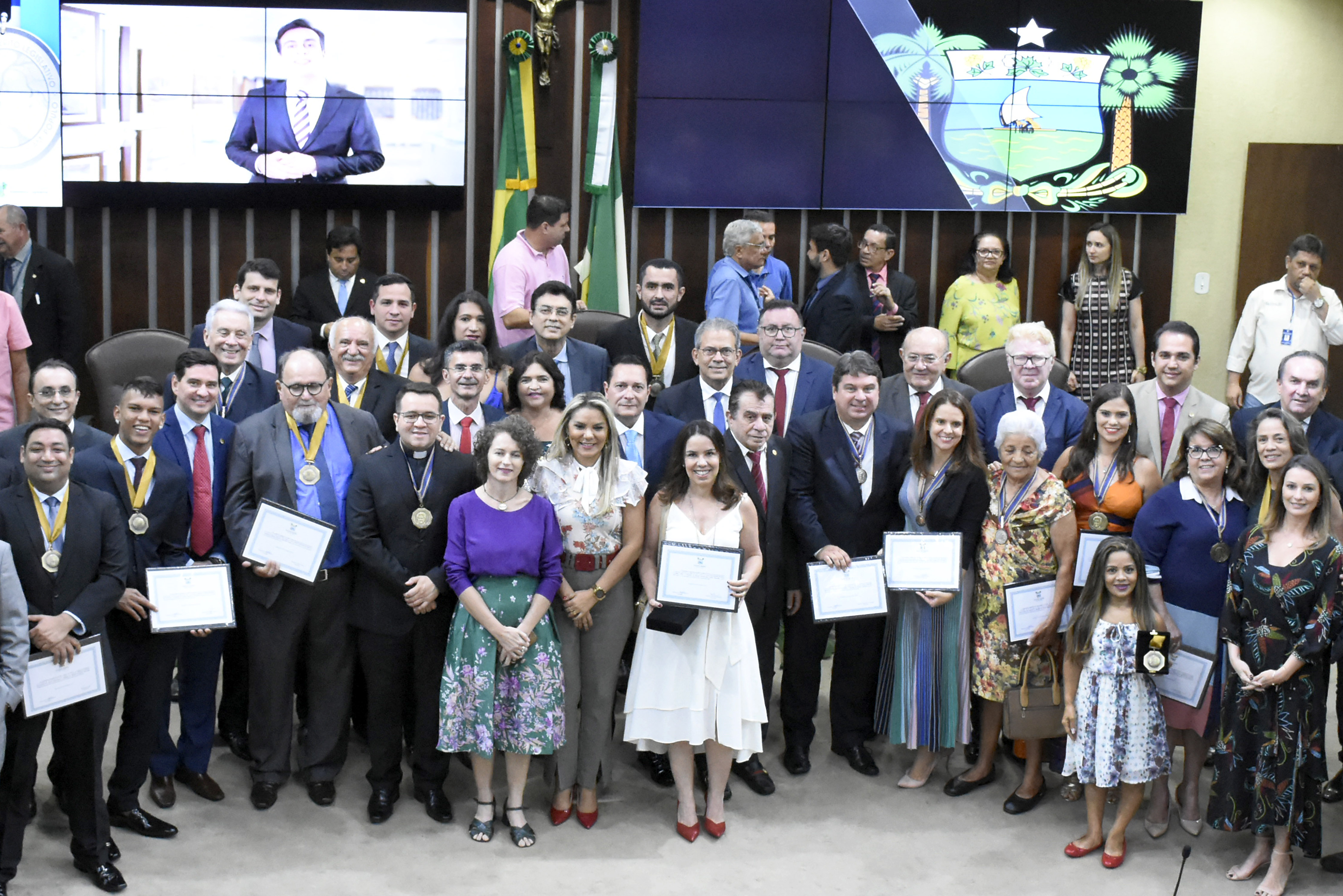 Nomes de destaque no RN recebem maior honraria da Assembleia Legislativa