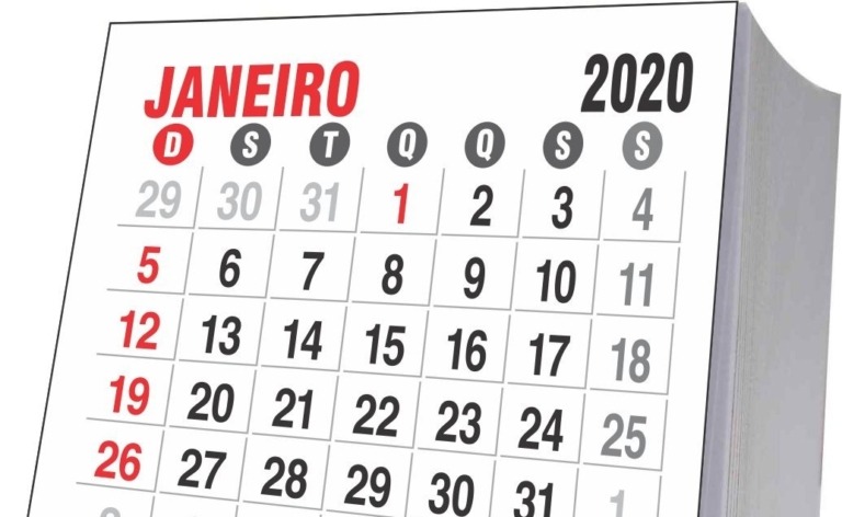 Ano novo terá 11 feriados nacionais em dias de semana