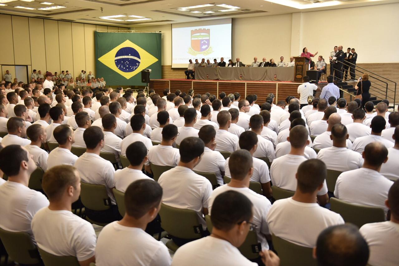 Governo do RN inicia curso para formar novos praças da Polícia Militar