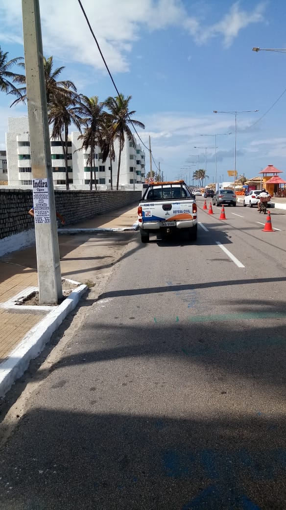 Prefeitura isola área do Reis Magos e irá demolir hotel ainda hoje