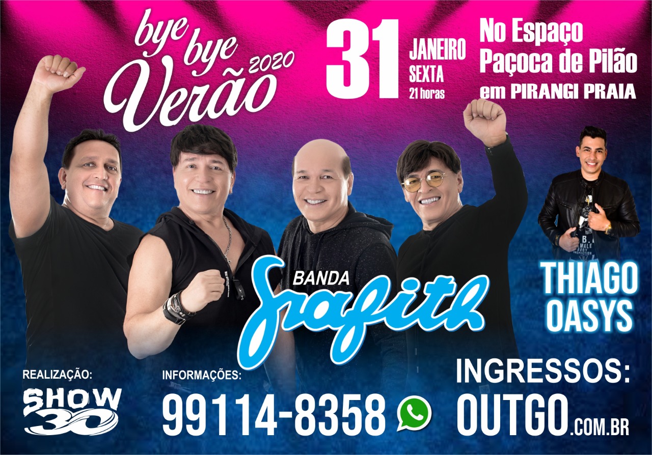 Banda Grafith vai agitar o verão da praia de Pirangi no dia 31