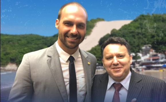 Filho de Bolsonaro virá a Natal para receber título de Cidadão Natalense