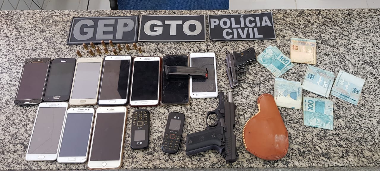 Operação Junco prende duas pessoas e apreende armas de fogo em Messias Targino