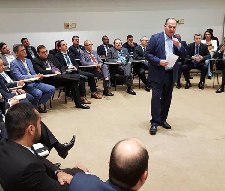 Coronel Azevedo discute eleições municipais com diretório nacional do PSC
