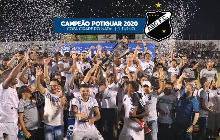 ABC empata com o América e é campeão invicto do primeiro turno do Estadual