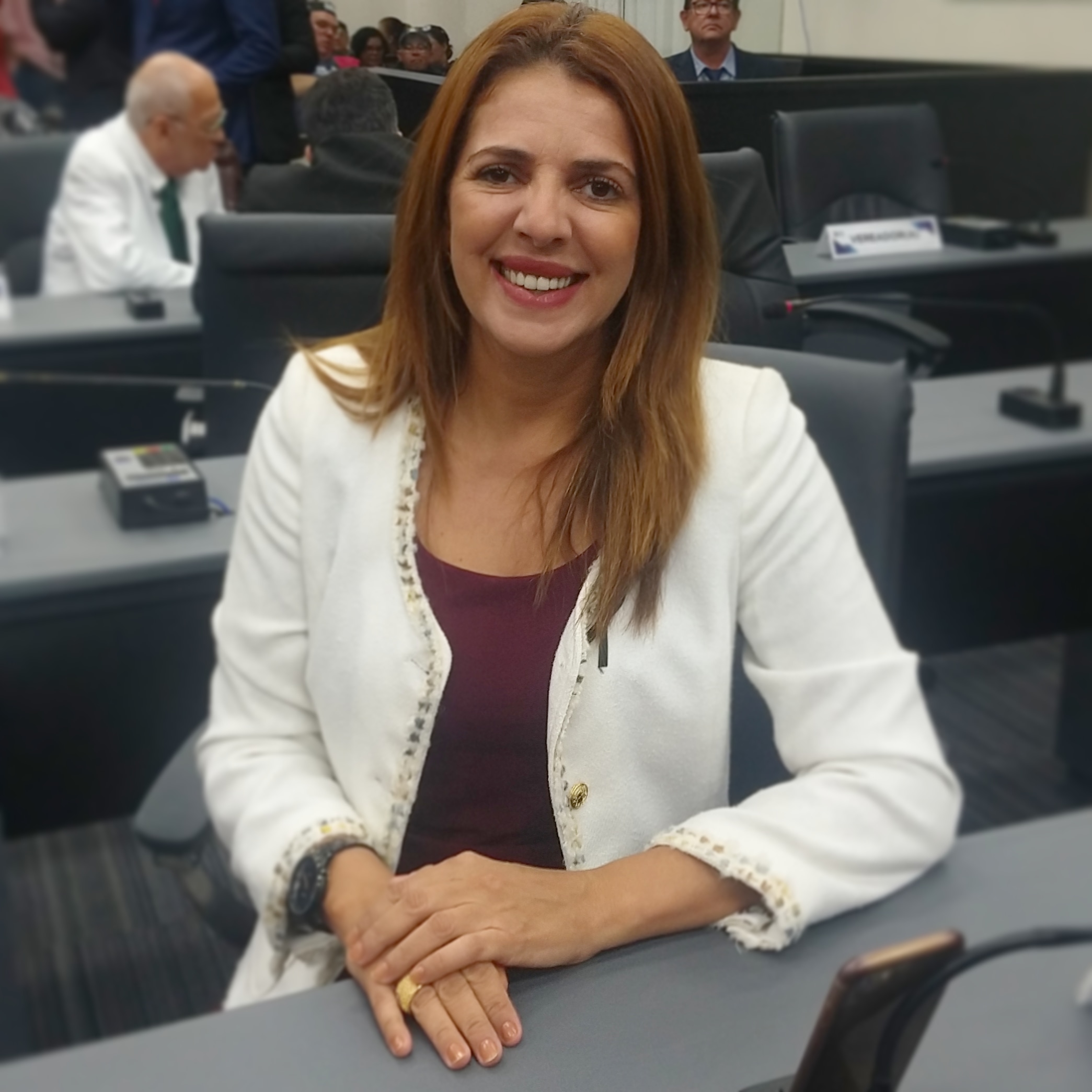 Nina é primeira mulher a assumir presidência de Comissão de Justiça da CMN