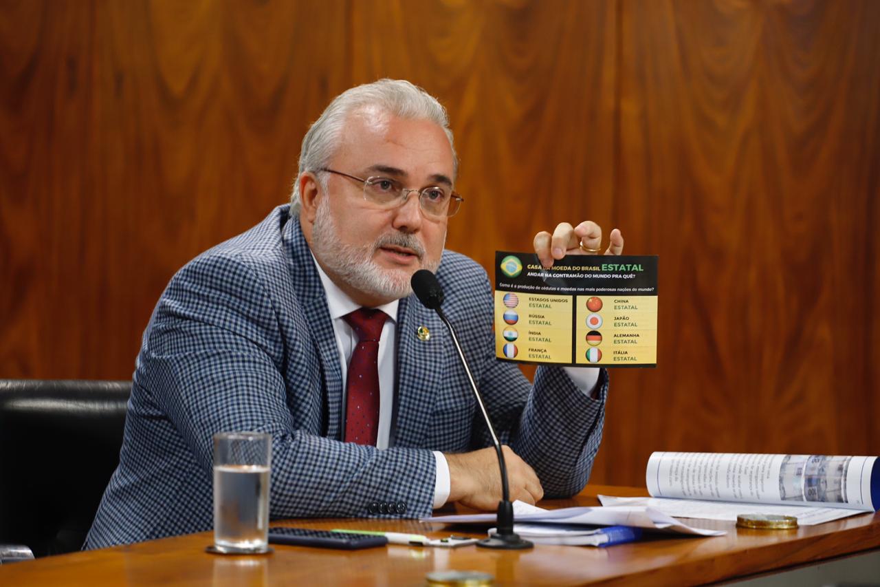 Casa da Moeda: “Poder do Estado não se privatiza”, defende Jean Paul