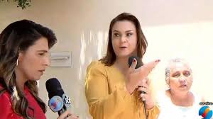 VÍDEO: Repórteres de Globo e SBT se estranham durante entrevista ao vivo