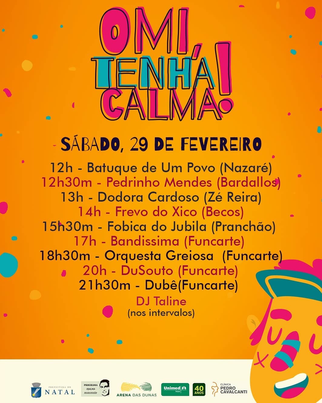 "Ômi, tenha calma!" estica a alegria do Carnaval de Natal até o sábado