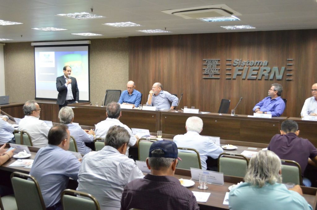 Proposta da nova Previdência estadual é apresentada a diretoria da FIERN