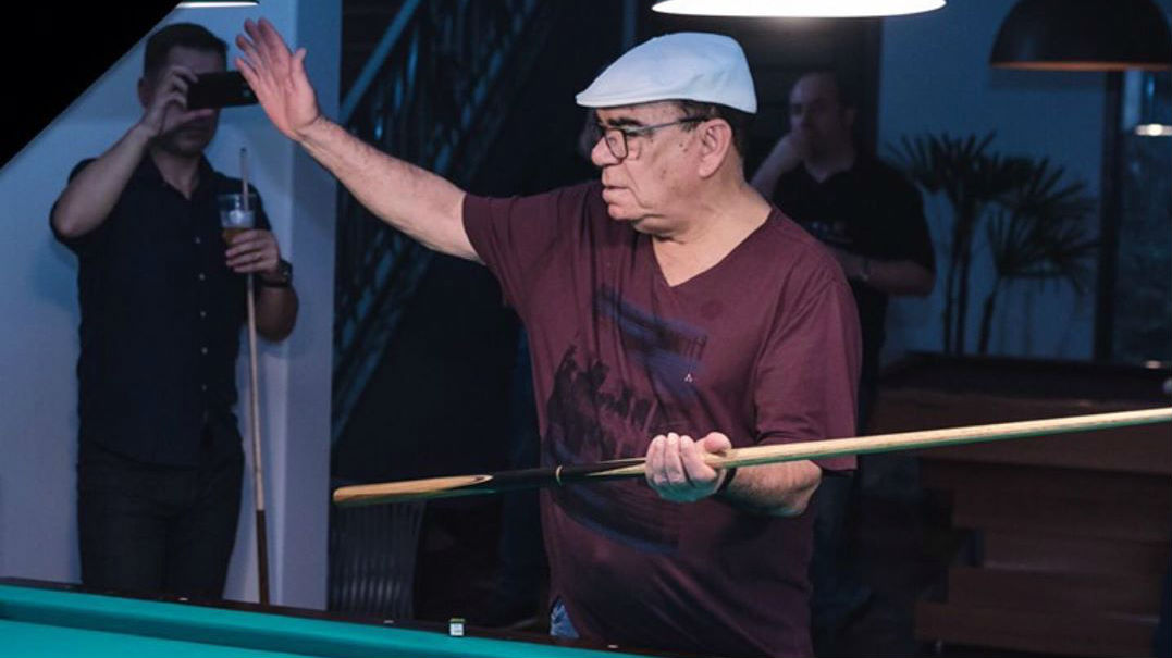 Jogador considerado lenda da sinuca brasileira morre aos 79 anos