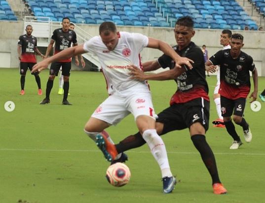 América-RN aproveita expulsão e goleia o Santa Cruz; assista aos gols