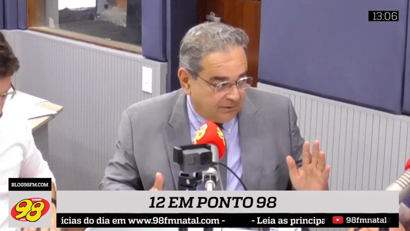 Álvaro Dias tem aprovação de 51,4% dos natalenses, diz pesquisa Consult/98