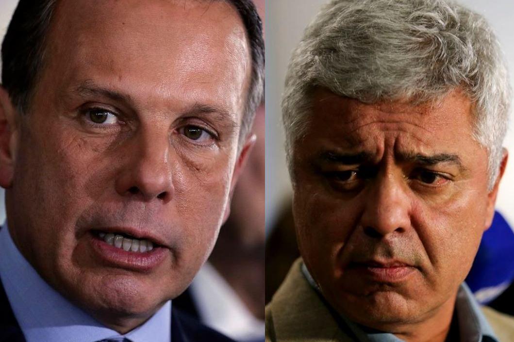 Governador de SP e senador trocam ofensas e quase se agridem; assista