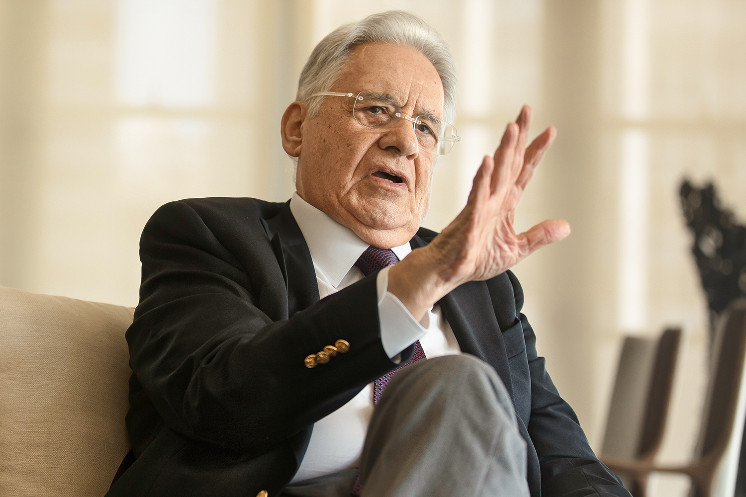 FH sobre pronunciamento de Bolsonaro: 'Se não calar estará preparando o fim'