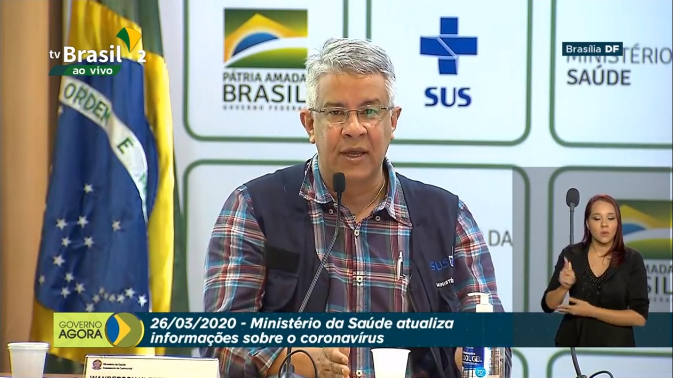 Brasil atinge 77 mortes por coronavírus e quase 3 mil casos confirmados
