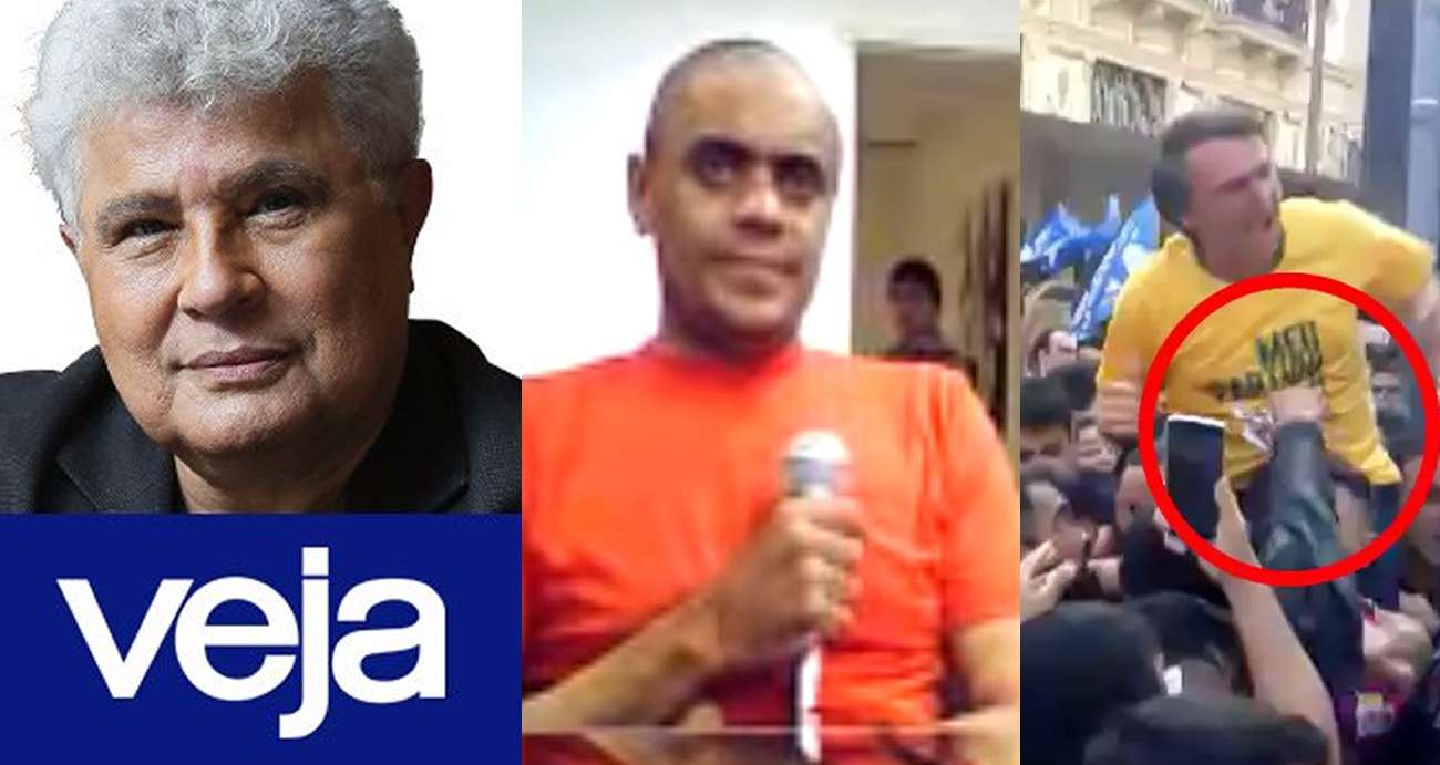 Jornalista sugere nova facada e Bolsonaro reage: "Que Deus lhe dê em dobro"