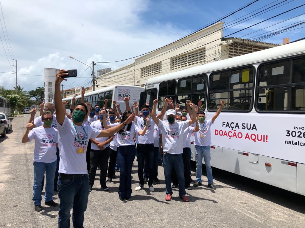 Busão Solidário terá 10 pontos de coleta nos supermercados Nordestão