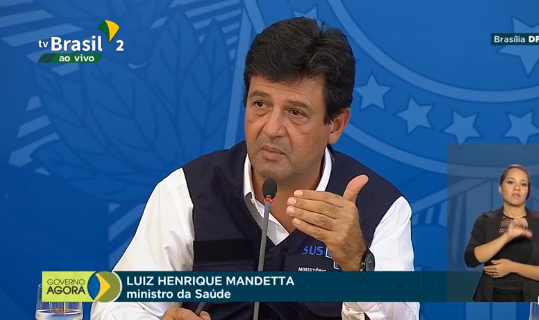 Mandetta diz que fica na Saúde, mas que chegaram a limpar suas gavetas