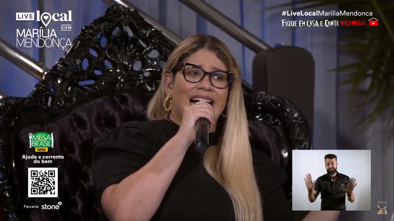 Em live, Marília Mendonça quebra recorde mundial de espectadores simultâneos