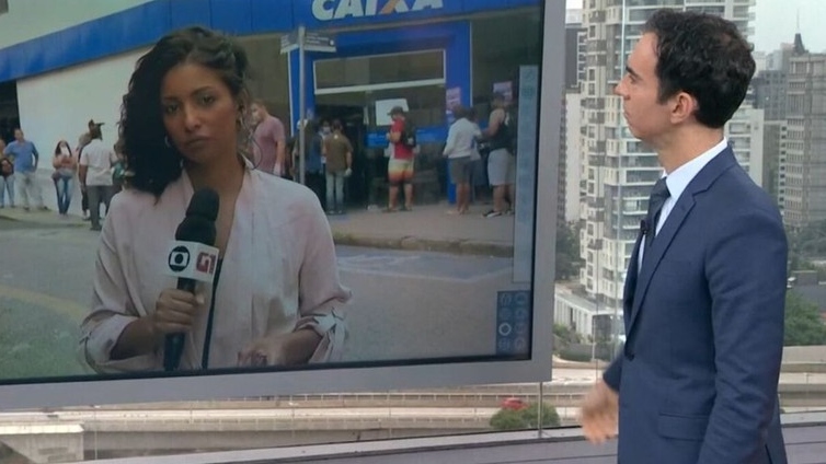 VÍDEO: equipe da Globo volta a ser atacada durante entrada ao vivo; assista