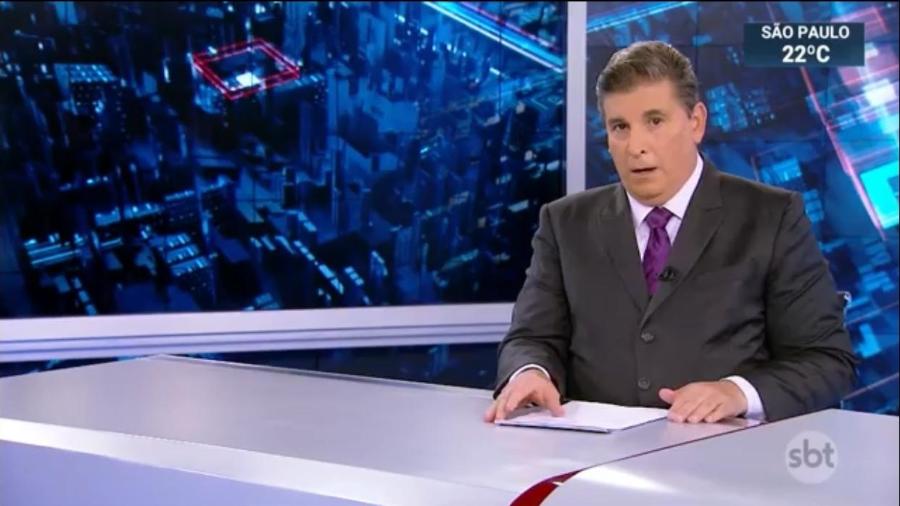 Após caso de Covid em colega, Silvio Santos afasta jornalista do SBT Brasil