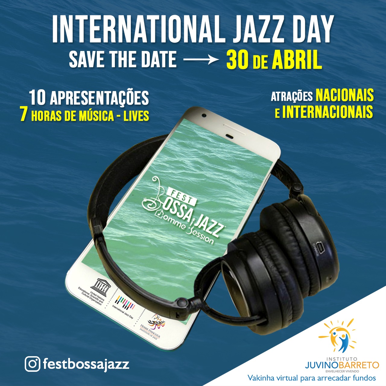 Fest Bossa & Jazz Home Sessions faz vaquinha para Instituto Juvino Barreto