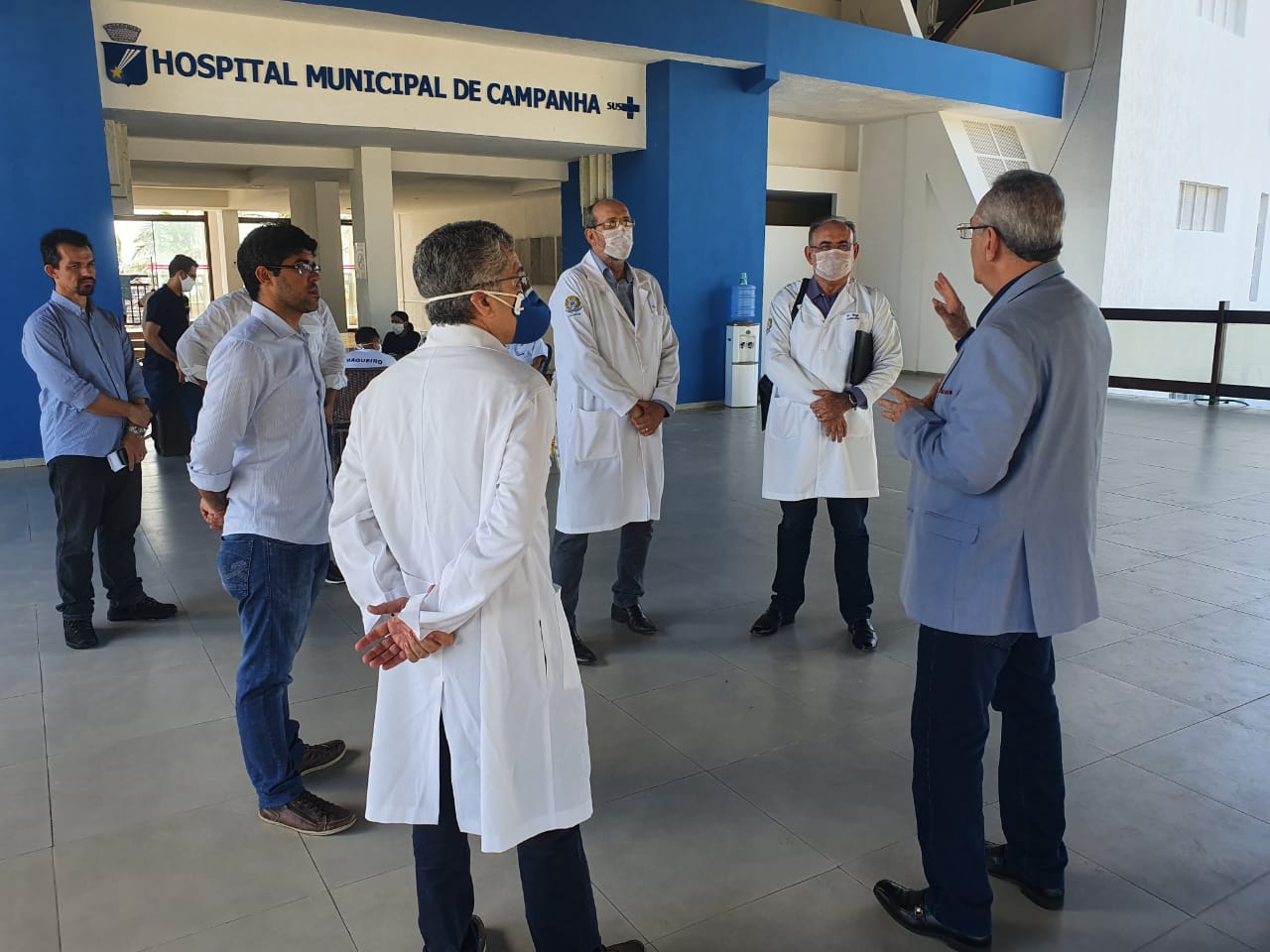 Conselho de Medicina fiscaliza Hospital de Campanha de Natal