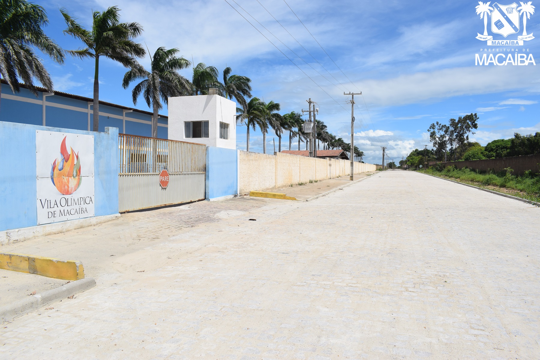 Macaíba: Obras de pavimentação avançam em direção ao Tapará