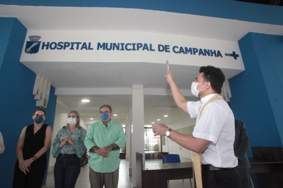 Hospital de Campanha: Prefeitura vai contratar profissionais de forma temporária