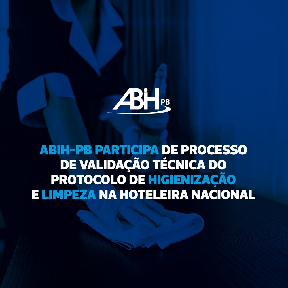ABIH-PB participa de processo de validação técnica do protocolo de higienização