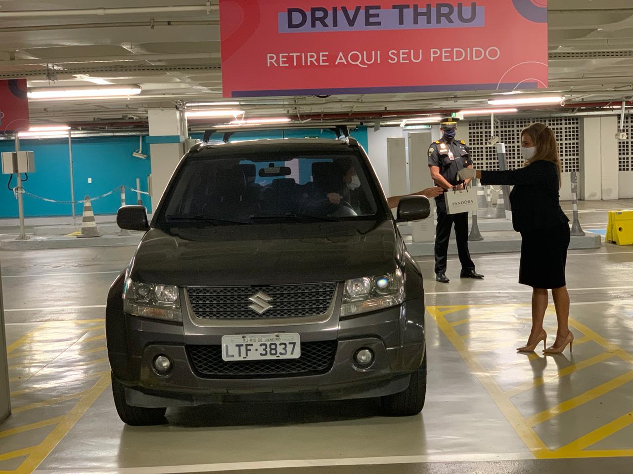 Depois do sucesso no dia das mães, shopping mantém vendas drive thru