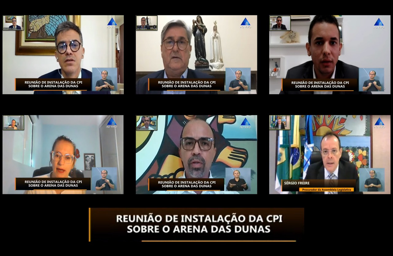 CPI da Arena das Dunas é instalada na Assembleia e elege presidente